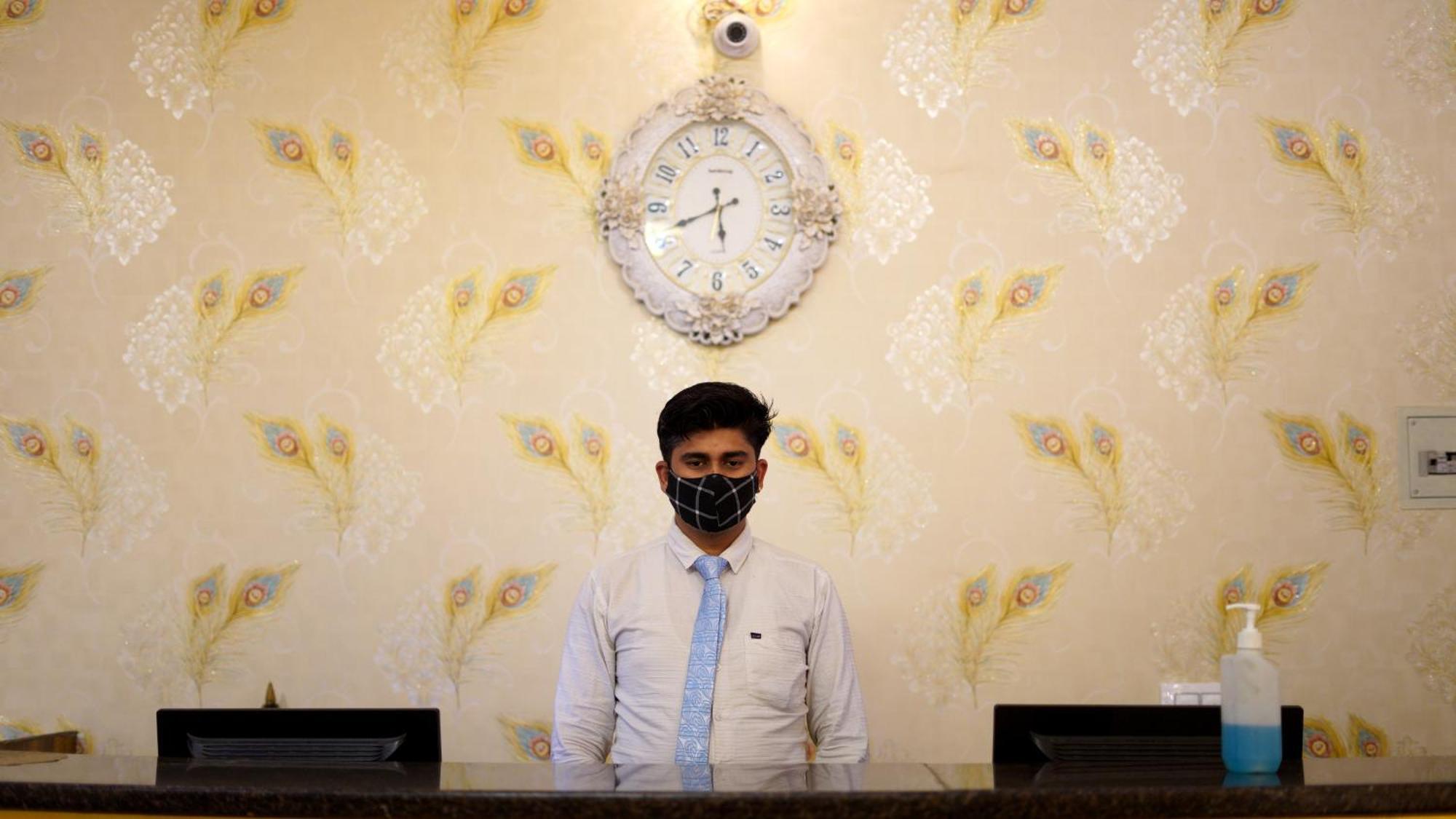 Hotel Neeraj Bhawan- Triveni Ghat Rishīkesh 외부 사진